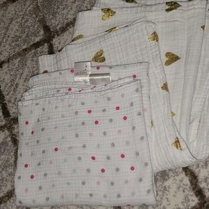 Cloud island/ aden and anais muslin